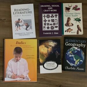 Charlotte mason homeschool book bundle
